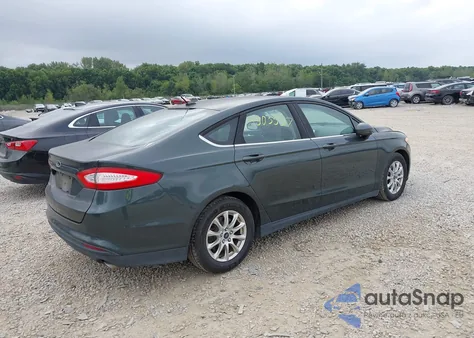 2015 Ford Fusion S из США, поврежденный, VIN 3FA6P0G70FR296743